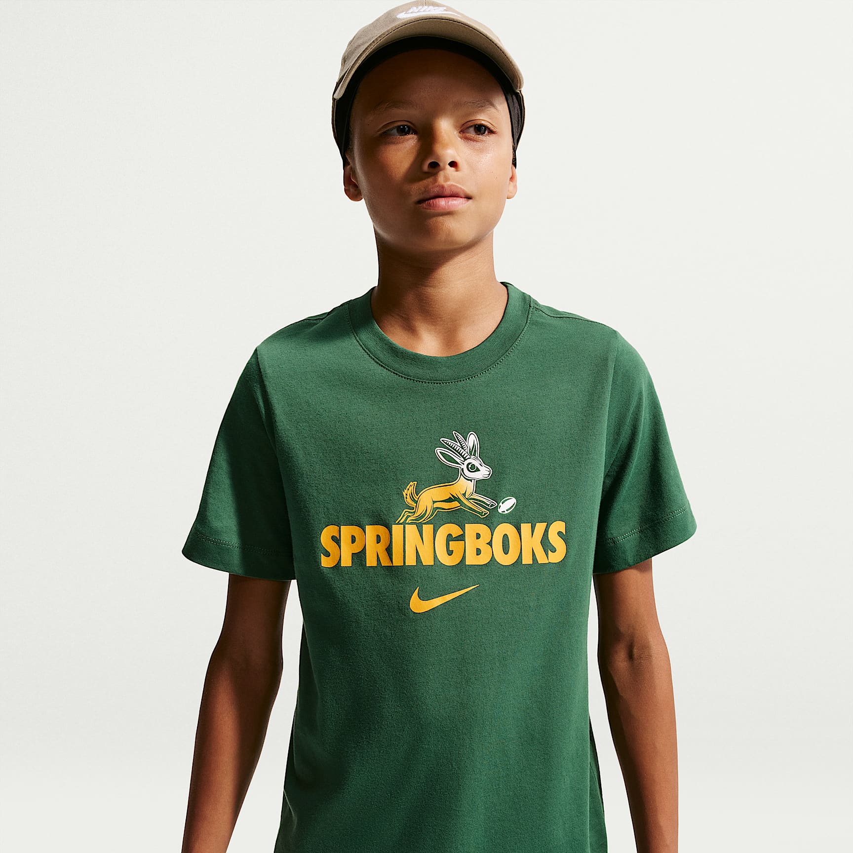 Springboks Older Kids' Rugby Tee. Nike LU
